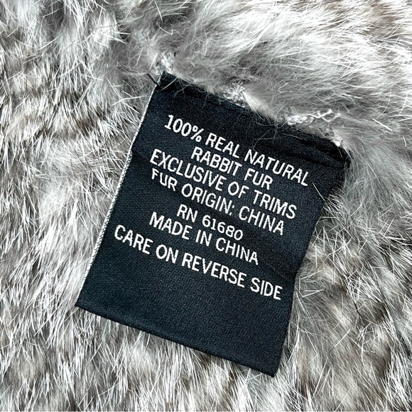 525 America Lux Genuine rabbit fur vest - Picture 7 of 11